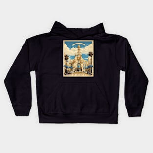 Buenos aires Argentina Vintage Tourism Poster Kids Hoodie